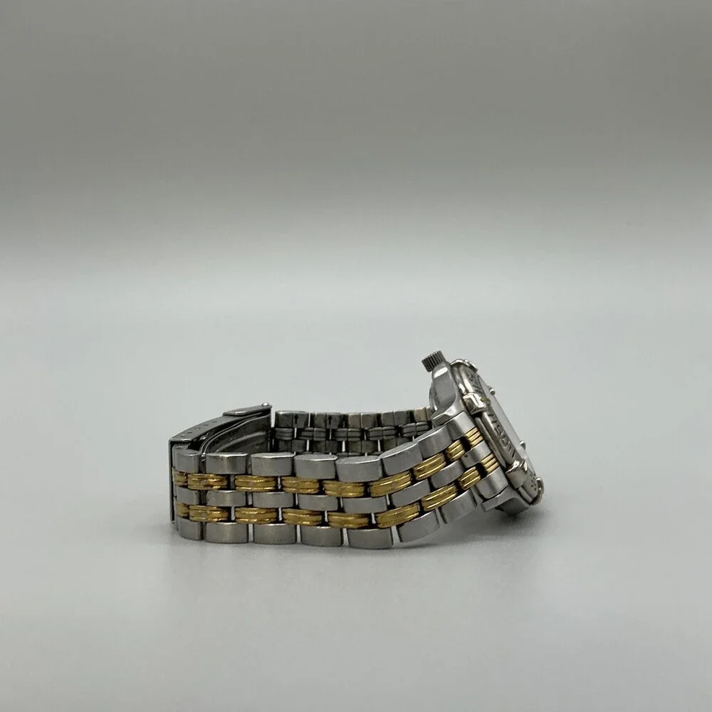 Wenger SMT Design Womens Watch 29mm Day Date Two Tone Swiss New Battery 6.25